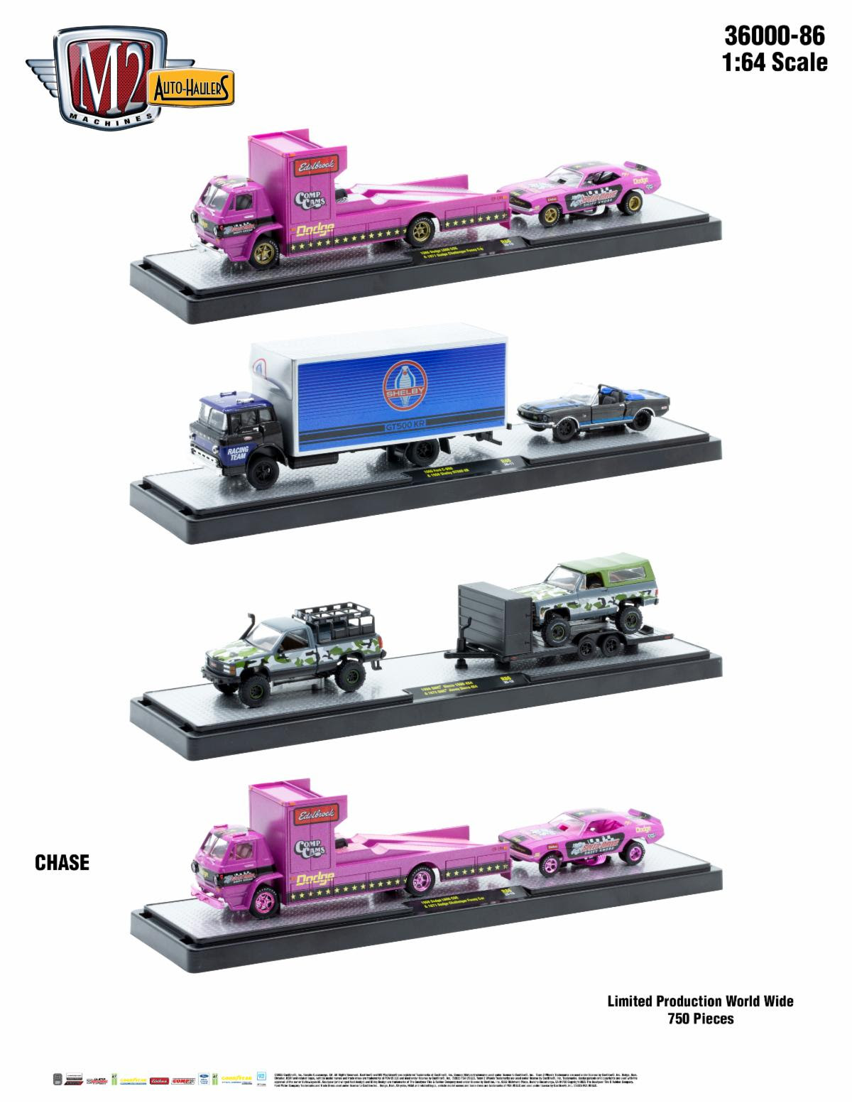 M2-36000-86 Auto-Haulers Rel 86 PK 6