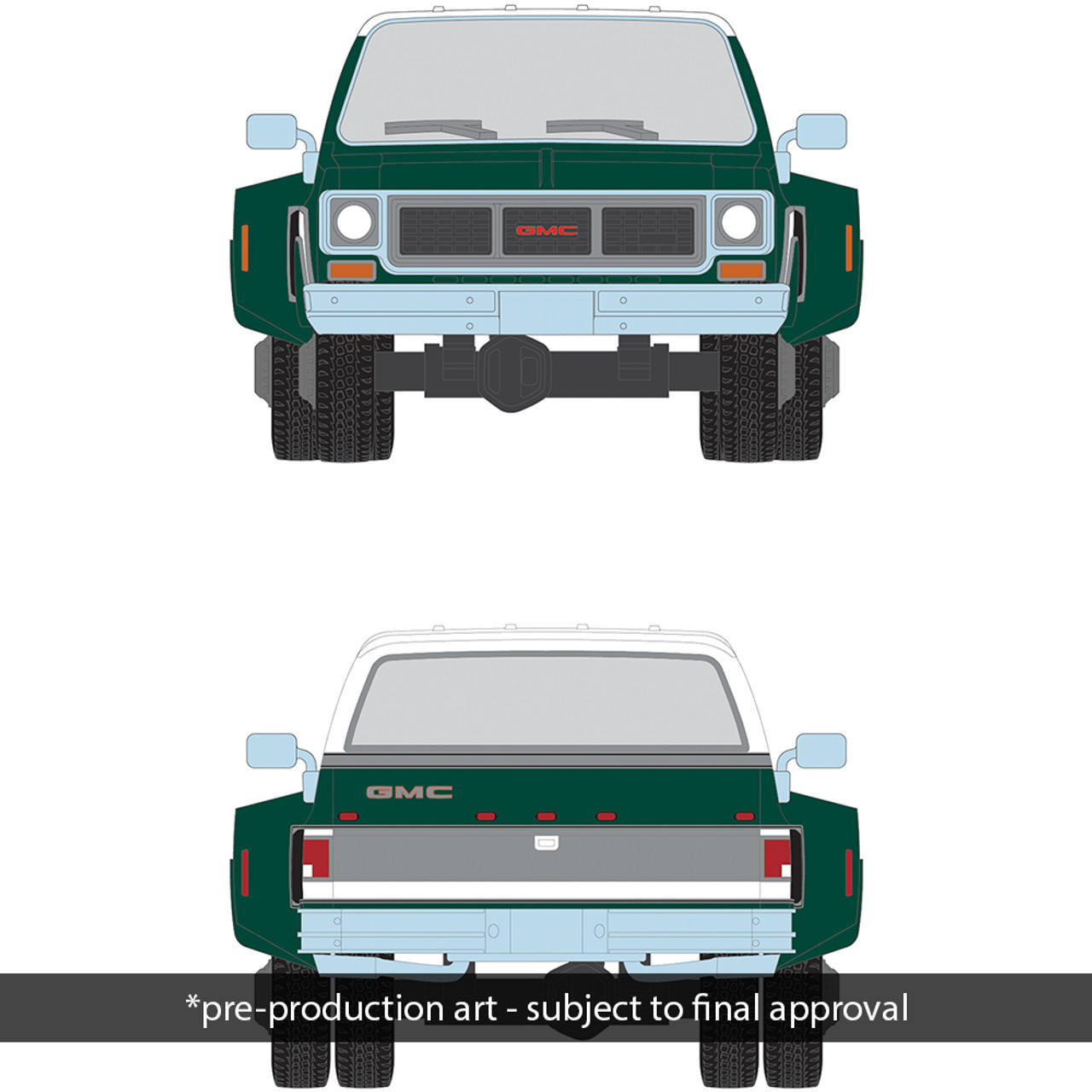 IXO-IA64006-1973 GMC Sierra Grande 3500 PK12 - Image 3