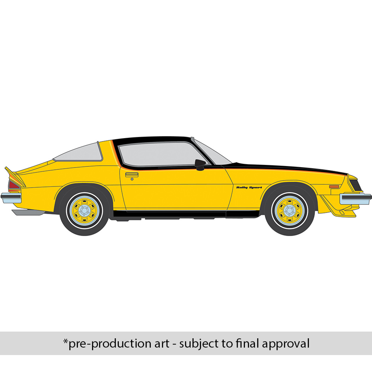 IXO-IA64011-1976 Chevrolet Camaro Rally Sport PK12