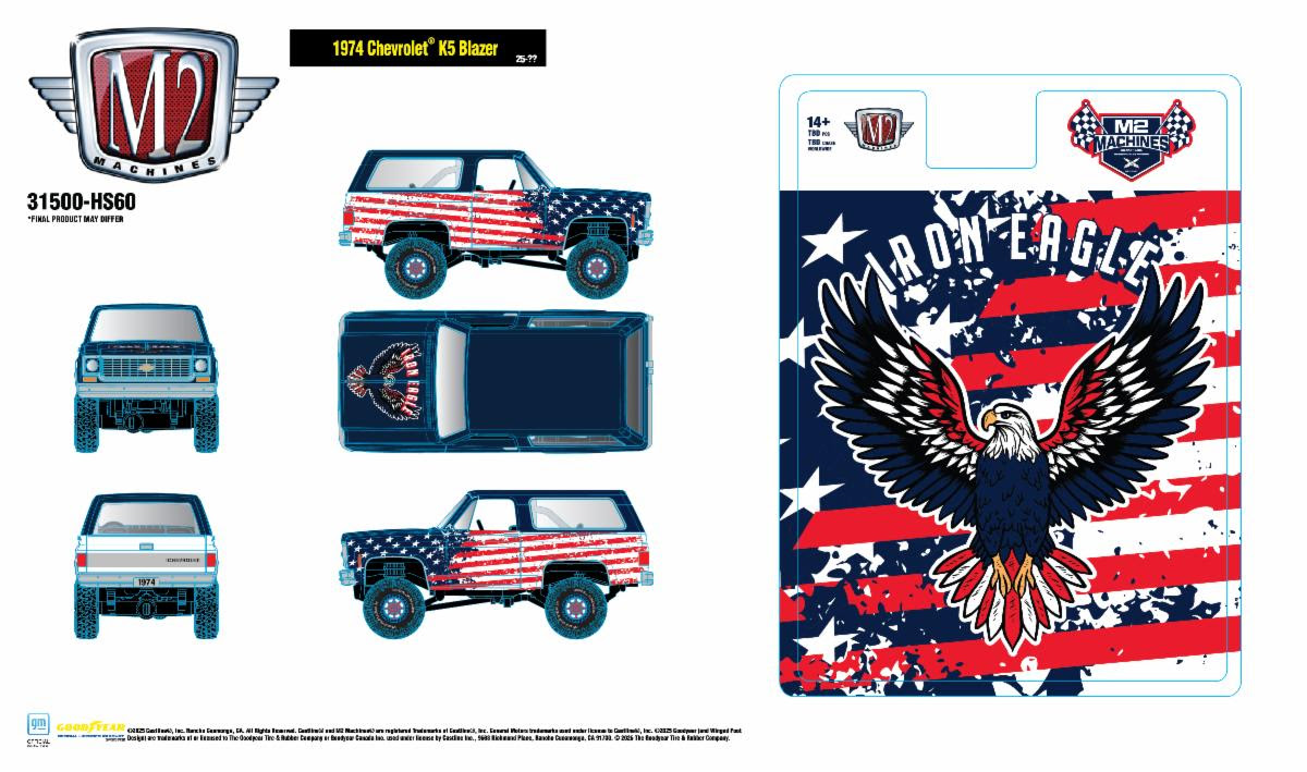 M2-31500-HS60 974 Chevrolet K5 Blazer PK12